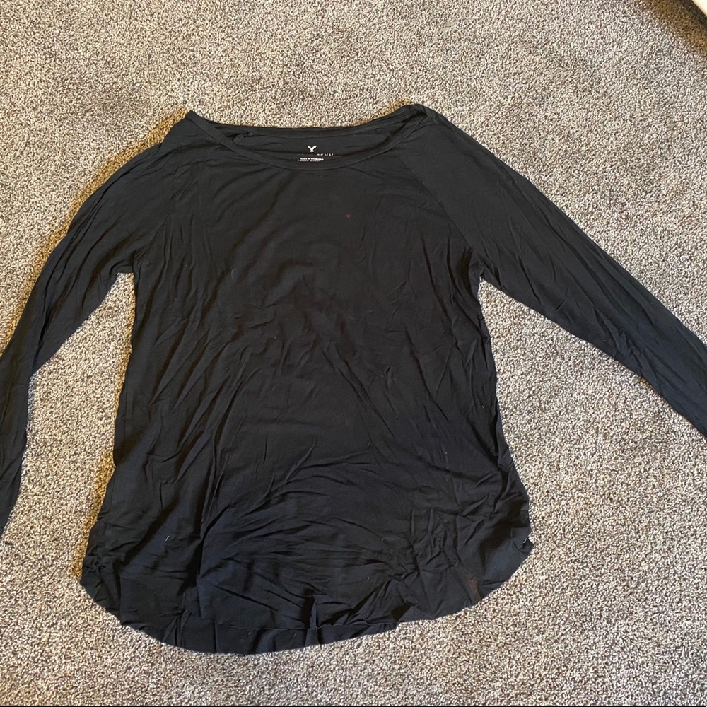 black long sleeve soft & sexy